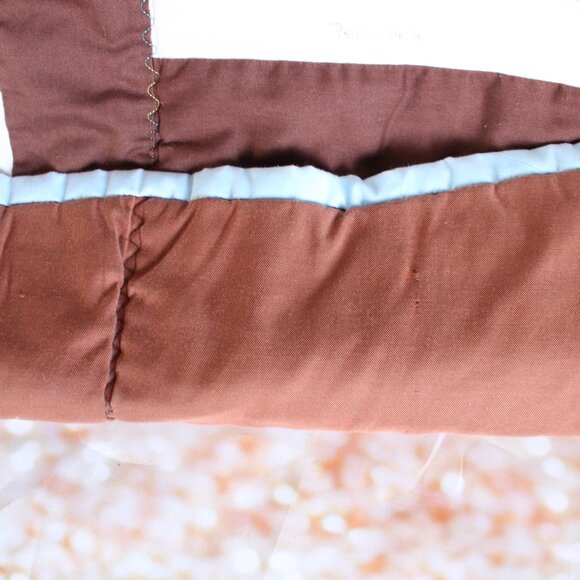 Vintage Handmade 55 in X 39 in Horses And Bible Verses Quilt - Picture 8 of 8